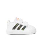 Sneakers adidas Grand Court Lifestyle Hook and Loop Shoes IF2886 Alb