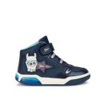 Sneakers Geox J Inek Girl J36ASC 0CENF C4215 M Bleumarin
