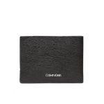 Etui pentru carduri Calvin Klein Ck Median Discrete Ccholder 4Cc K50K510002 Negru