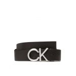 Curea pentru Bărbați Calvin Klein Adj/Rev Ck Metal Bombe Pb 35Mm K50K510630 Negru