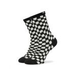 Șosete Lungi de Damă Vans Sheer Check Negru