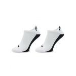 Set de 2 perechi de șosete medii pentru bărbați Puma Men Back Logo Sneaker 2P 938011 Alb