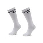 Set de 2 perechi de șosete lungi de damă Converse E1025W-2009 Alb