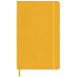 Carnet - Moleskine Classic - Large, Silk Hard Cover, Ruled - Orange Yellow | Moleskine