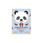 Masca pentru adolescenti din material textil Panda