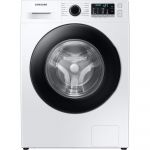 Masina de spalat rufe Samsung WW80TA046AE/LE, 8 kg, 1400 RPM, Clasa B, Motor Digital Inverter, Eco Bubble, Bubble Soak, Steam, Smart Check, Alb
