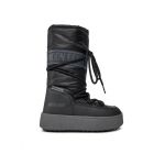 Cizme de zăpadă Moon Boot Jtrack High Nylon Wp 34300200001 Negru
