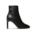 Botine Calvin Klein Curved Stil 90Hh HW0HW01601 Negru