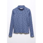 Bluza de bumbac cu striatii