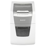 Distrugator Documente Automat Leitz Iq Small Office, P4, Cross-cut (confeti), 100 Coli, Cos 34l, Alb