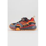 Pantofi sport colorblock cu velcro