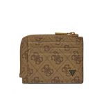 Etui pentru carduri Guess SMVELE LEA75 Bej