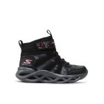 Cizme de zăpadă Skechers Zerrix 400145L/BKRD Negru
