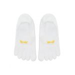 Șosete Scurte Unisex Vibram Fivefingers Ghost S15G01 Alb