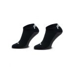 Set de 2 perechi de șosete medii pentru bărbați Puma Men Back Logo Sneaker 2P 938011 Negru