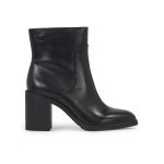 Botine Calvin Klein Jeans Mid Block Heel Boot Lth Wn YW0YW01259 Negru