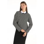 Bluza cu model in dungi si maneci cazute