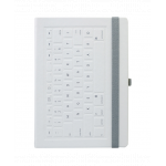 Carnet A5 - Keyboard - Alb | Mediaform