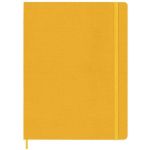 Carnet - Moleskine Classic - XL, Silk Hard Cover, Ruled - Orange Yellow | Moleskine
