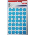 Etichete Autoadezive Color, D19 Mm, 175 Buc/set, Tanex - Albastru