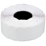 Etichete De Pret, 26 X 12 Mm, Adeziv Permanent, 1000buc/rola, 6 Role/set, Tanex - Albe