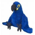 Jucarie de plus - Papagal Albastru, 30 cm | Wild Republic