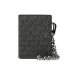 Etui pentru carduri MICHAEL Michael Kors Hudson 39F3LHDE6B Negru