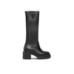 Botine DKNY Paloma Logo K3324785 Negru