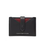 Etui pentru carduri Tommy Hilfiger Th Central Smooth Retractable Cc AM0AM11752 Bleumarin