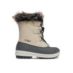 Cizme de zăpadă CMP Kids Anthilian Snow Boot Wp 30Q4594 Bej