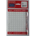 Etichete Autoadezive Albe, D10 Mm, 1080 Buc/set, Tanex