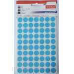 Etichete Autoadezive Color, D13 Mm, 350 Buc/set, Tanex - Albastru