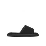 Papuci de casă Calvin Klein Slipper Flatform Sandal Vel HW0HW01540 Negru