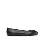 Balerini Tommy Hilfiger Essential Leather Ballerina FW0FW07768 Bleumarin