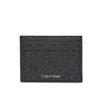 Etui pentru carduri Calvin Klein Rubberized Cardholder 6Cc K50K511256 Negru