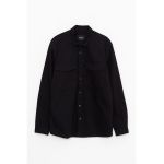 Jacheta-camasa relaxed fit din denim