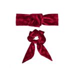 Set bentiță și elastic de păr Guess GFBOXW P4103 Vișiniu