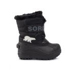 Cizme de zăpadă Sorel Childrens Snow Commander NC1960 Negru