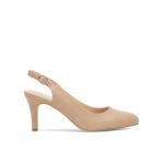 Pantofi cu toc subțire Clara Barson WYL3438-5 Bej