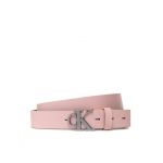 Curea de Damă Calvin Klein Jeans Round Mono Plaque Belt 30mm K60K609832 Roz