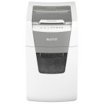 Distrugator Documente Automat Leitz Iq Office, P5, Micro-cut (particule), 150 Coli, Cos 44l, Alb-gri