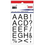 Etichete Cu Litere + Senme Ortografie, 20 X 20 Mm, 61buc/set, Tanex