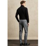 Pantaloni slim fit eleganti cu model in carouri