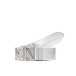 Curea de Damă Calvin Klein Jeans Round Mono Pl Rev Lthr Belt 30Mm K60K611489 Alb