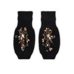 Mănuși de Damă LaVashka Golden Moon Negru