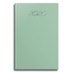 Agenda Datata Ro A5 352 Pagini, Coperta Buretata, Culoare Verde Pastel, 2020