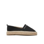 Espadrile Calvin Klein Jeans Rope Wedge V3A7-80838-0048 S Negru