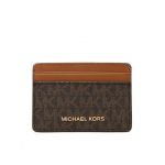 Etui pentru carduri MICHAEL Michael Kors Jet Set 34F1GJ6D0B Maro