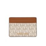 Etui pentru carduri MICHAEL Michael Kors Jet Set 34F1GJ6D0B Bej