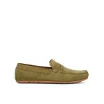 Mocasini Tommy Hilfiger Casual Hilfiger Suede Driver FM0FM04998 Kaki